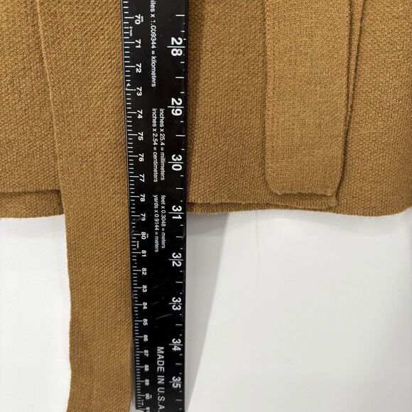 Duluth Trading Sweater Large Brown Cardigan Wrap Nonstop Convertible Cardi-wrap - Picture 4 of 6